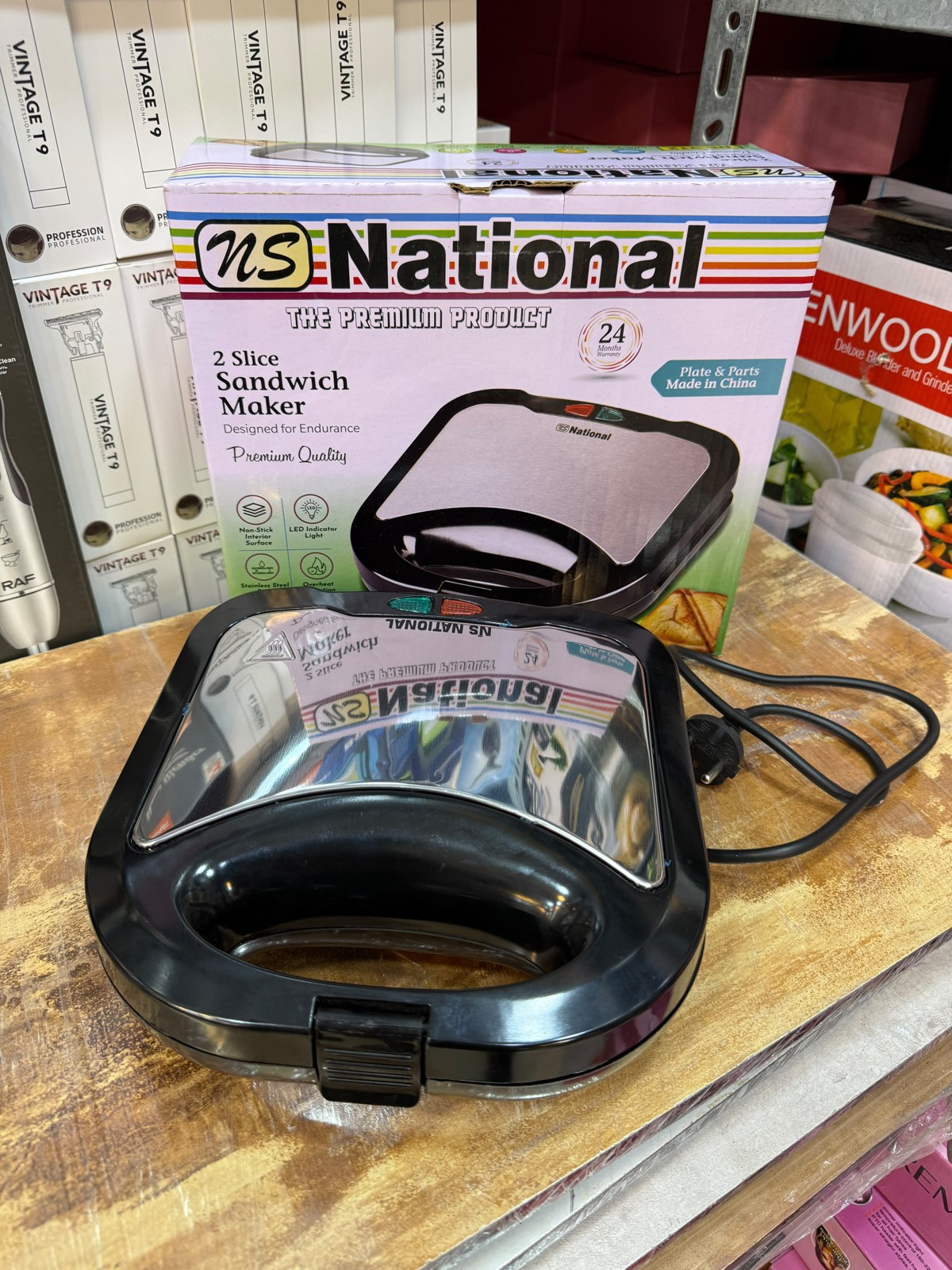 NS National 2 Slice Sandwich Maker
