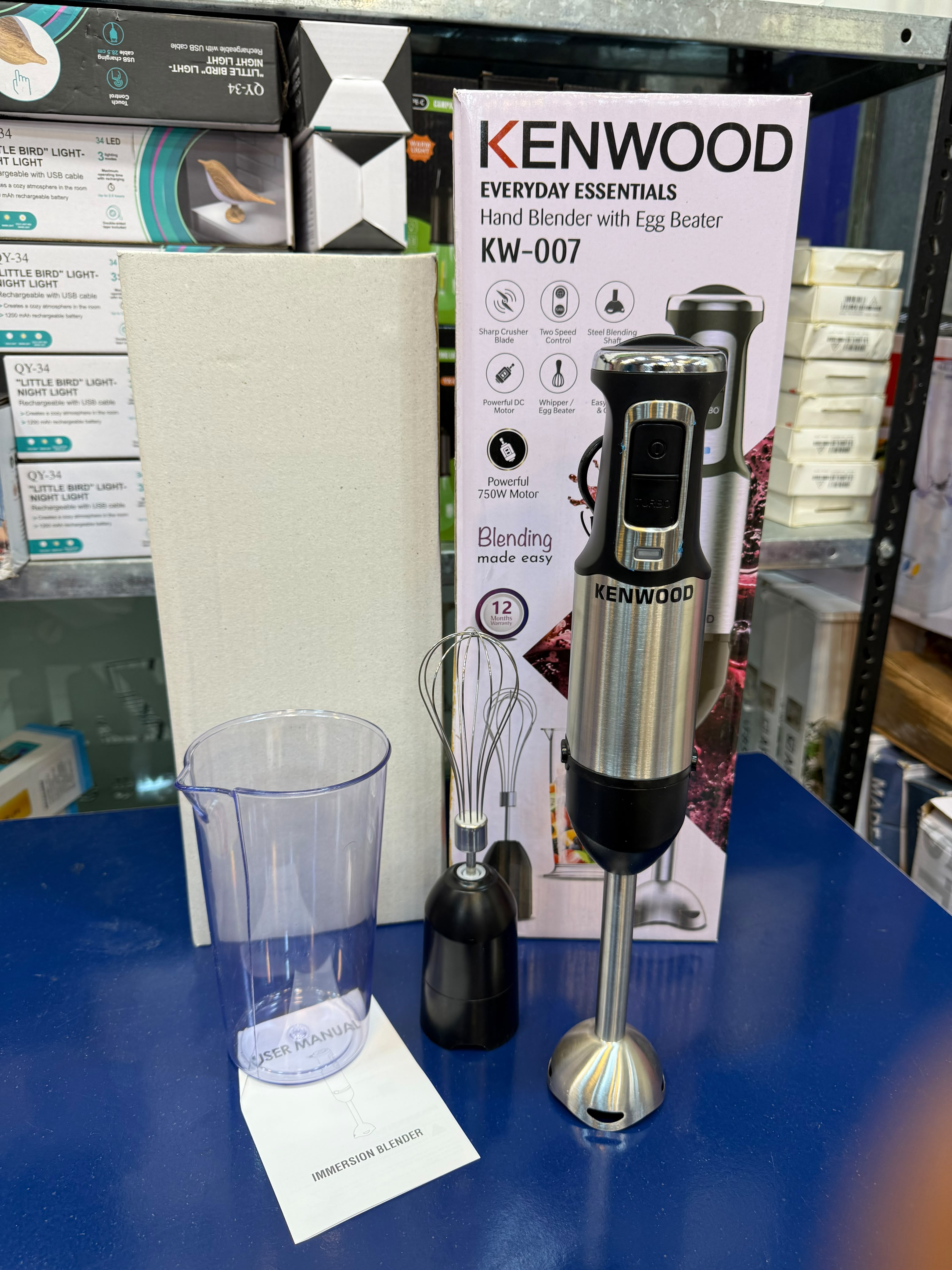 Kenwood 3-in-1 Hand Blender with Egg Beater