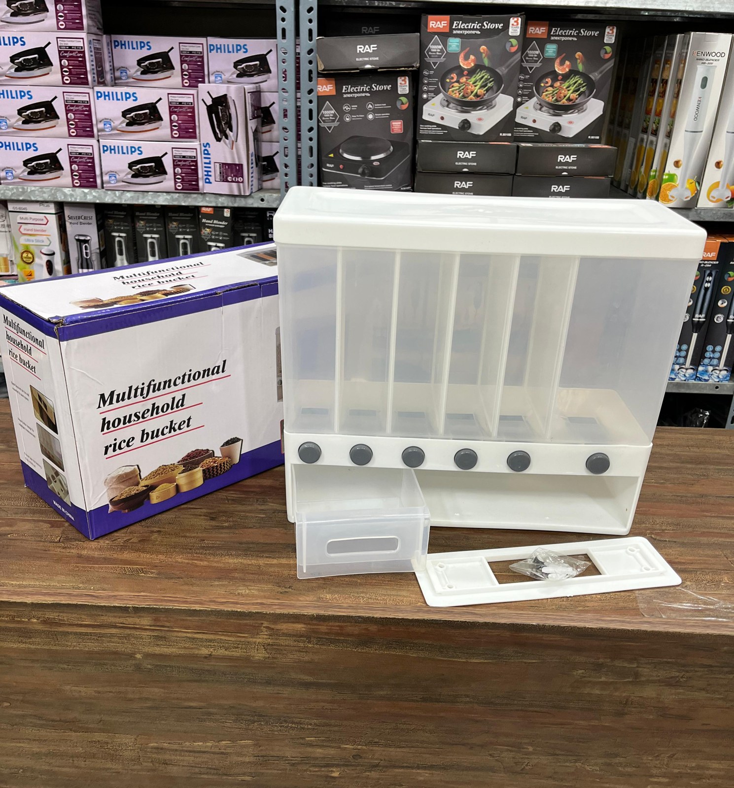 6 in 1 Cereal & Rice Dispenser