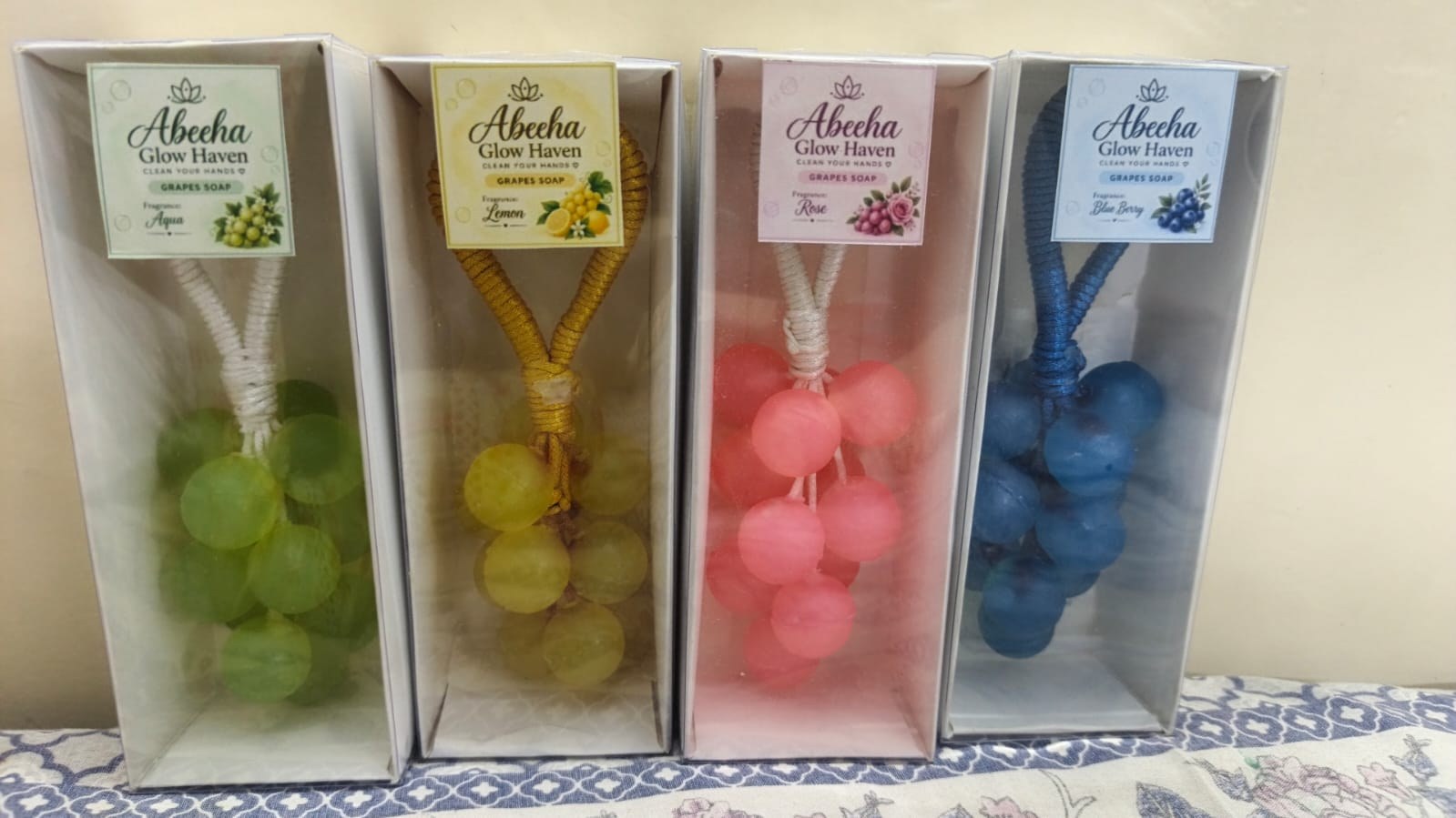 Grape Shaped Fragrant Soap & Air Freshener