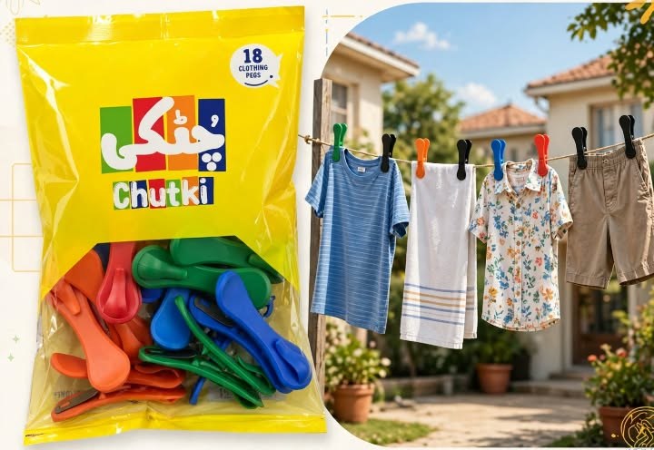 Chutki Clothing Pegs – Pack of 18