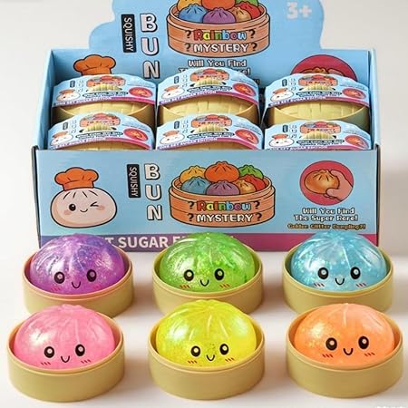 Squeeze Dumpling Light-Up Toy