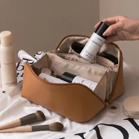 Leather PU Cosmetic Pouch