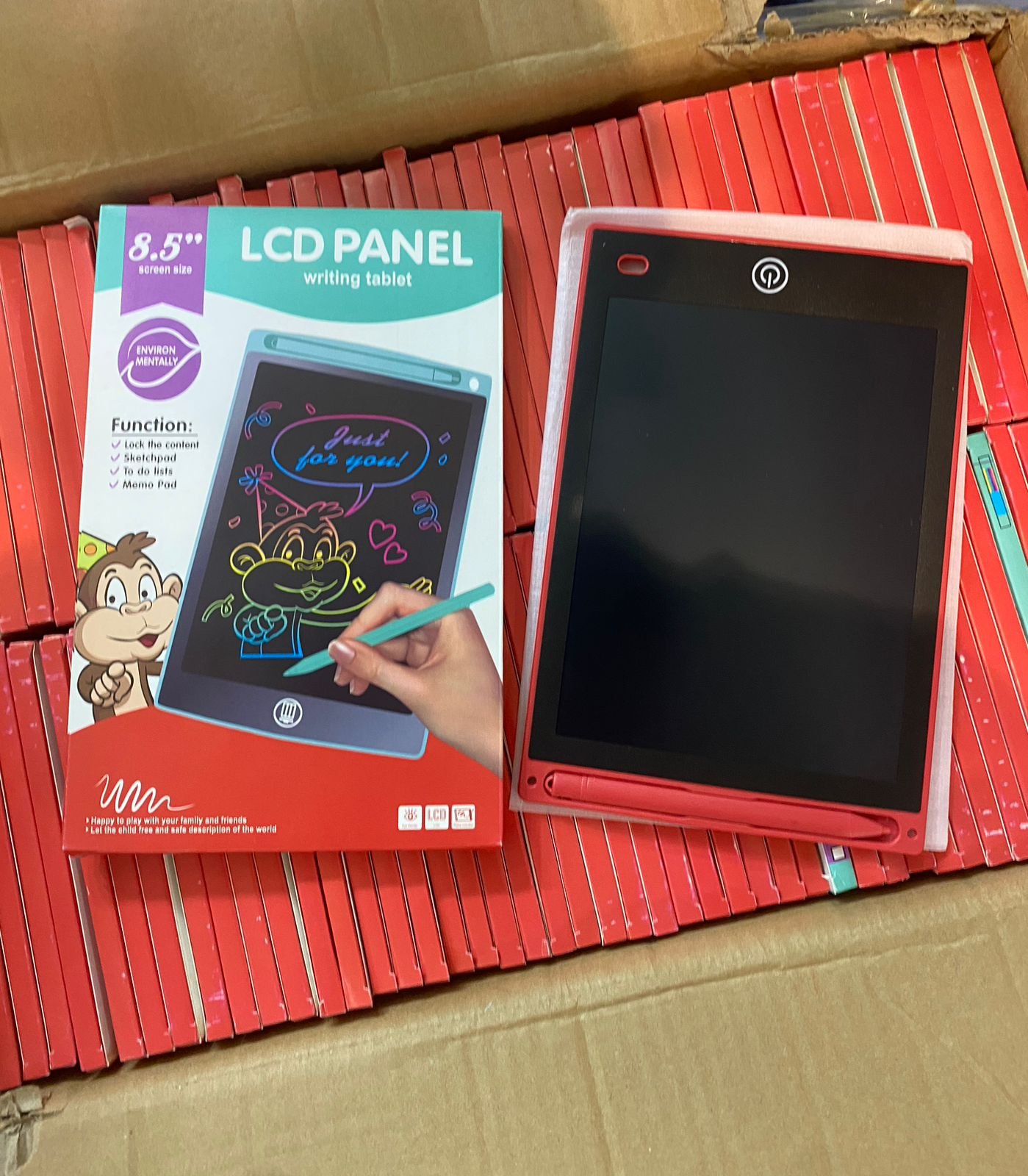Kids LCD Writing Tablet (Paperless, Battery Operated)