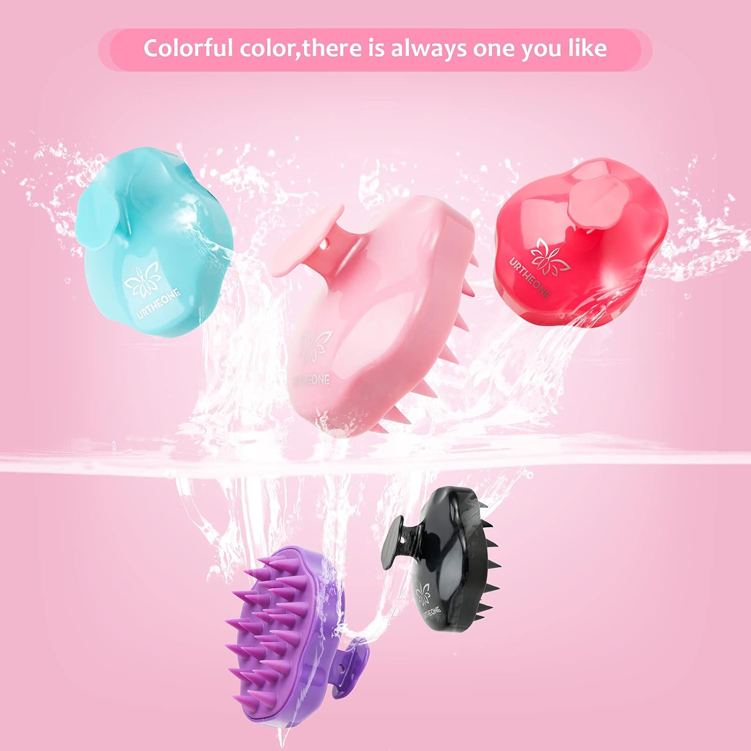 Silicone Head Scalp Massage Comb