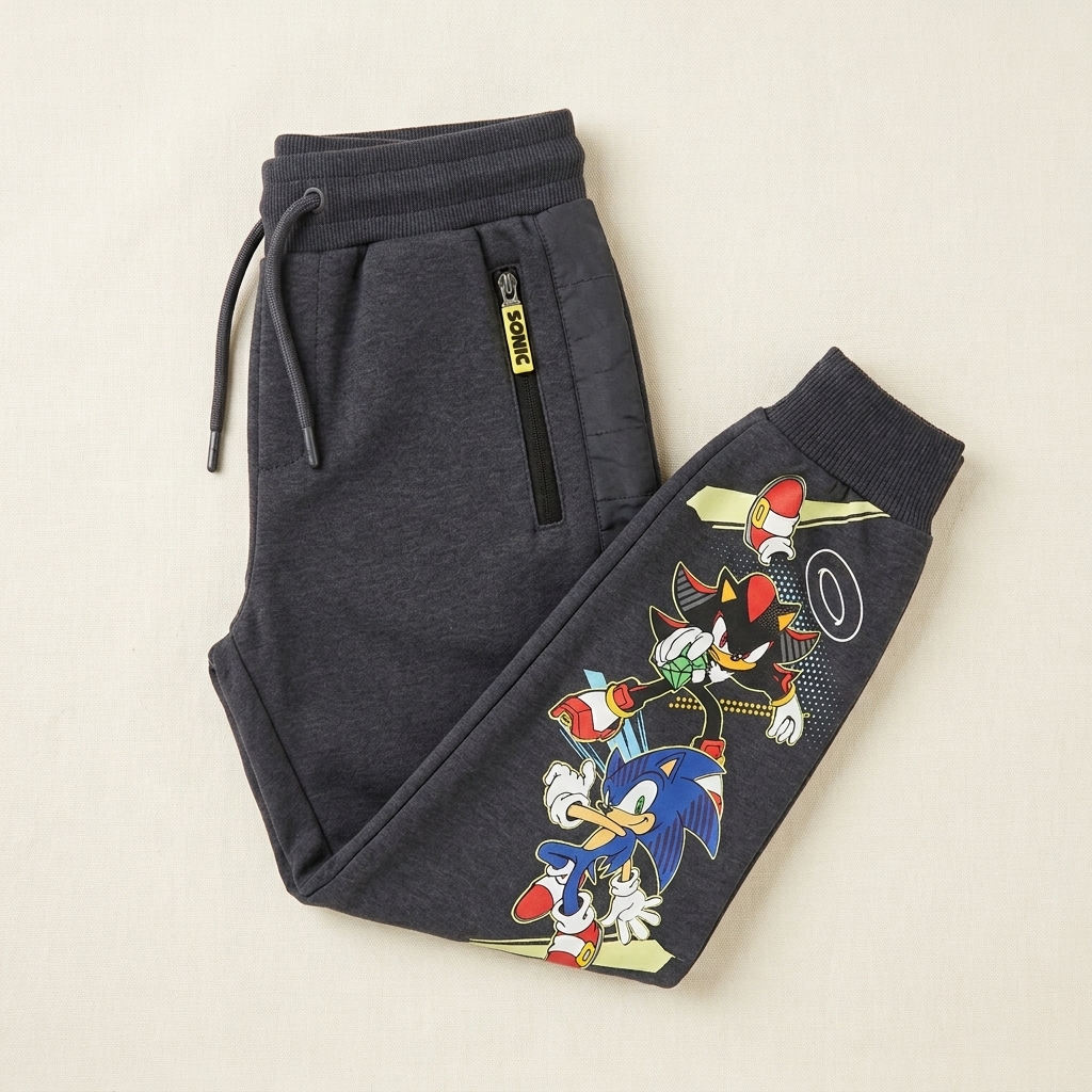 Sonic the Hedgehog Boys' Joggers (Ages 3–4 Years)