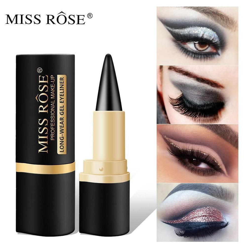 Miss Rose Black Kajal - Matte Black Eyeliner