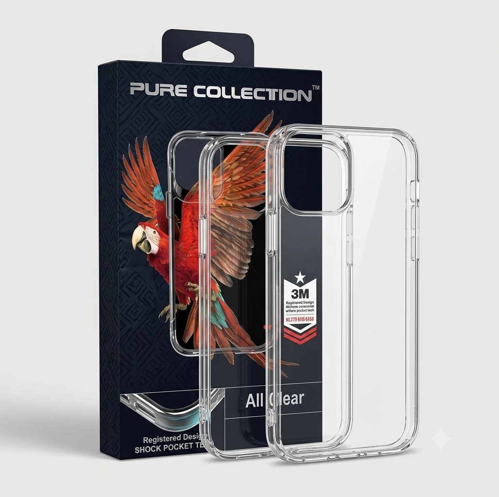 Transparent Case for iPhone Models Phone 11 to Up models1