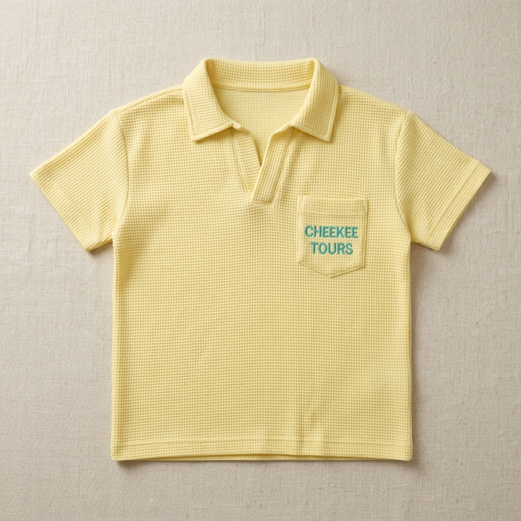 Yellow Boys' Polo Shirt (Ages 3–4 Years)